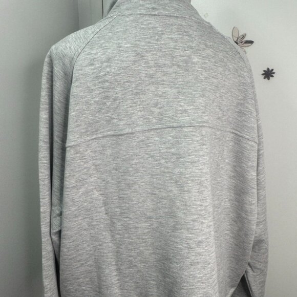 Libin Women's Sweatshirt Dolman Fleece Half Zip Pullover Cropped Long Sleeve XXL - Picture 6 of 9